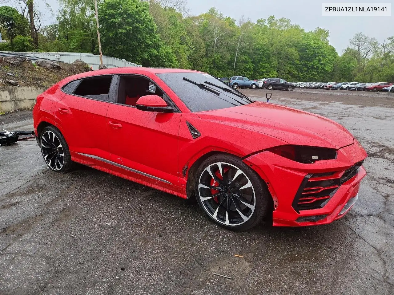2022 Lamborghini Urus VIN: ZPBUA1ZL1NLA19141 Lot: 53547066