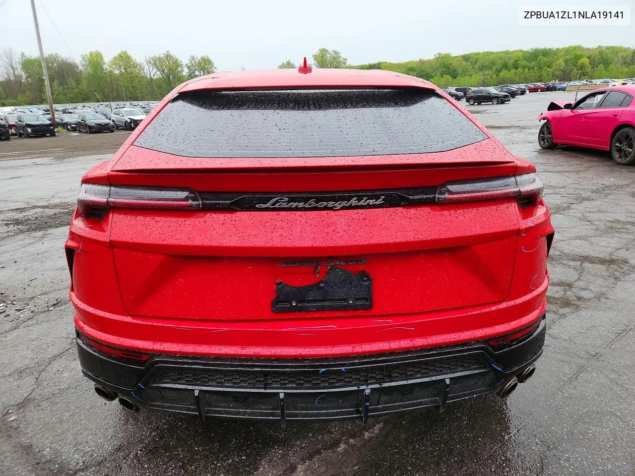 2022 Lamborghini Urus VIN: ZPBUA1ZL1NLA19141 Lot: 53547066