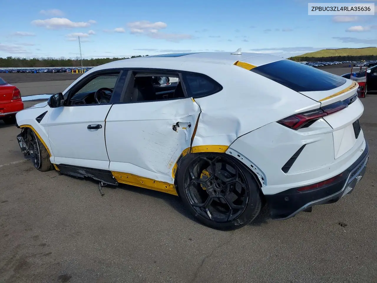 2024 Lamborghini Urus Performante VIN: ZPBUC3ZL4RLA35636 Lot: 48843426