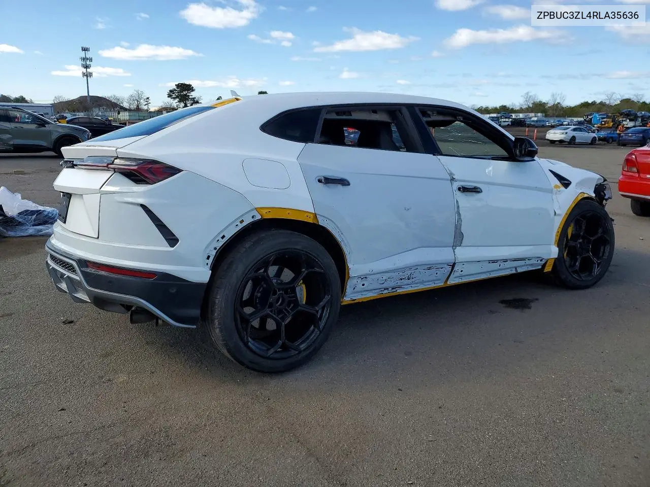 2024 Lamborghini Urus Performante VIN: ZPBUC3ZL4RLA35636 Lot: 48843426