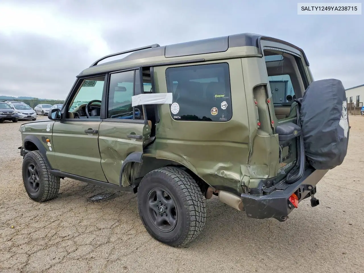 2000 Land Rover Discovery Ii VIN: SALTY1249YA238715 Lot: 60091956