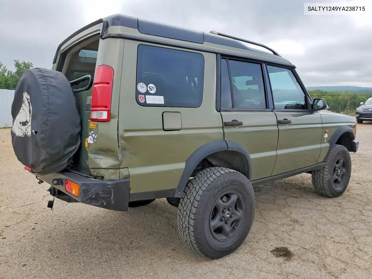 2000 Land Rover Discovery Ii VIN: SALTY1249YA238715 Lot: 60091956