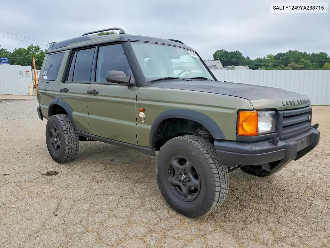 2000 Land Rover Discovery Ii VIN: SALTY1249YA238715 Lot: 60091956