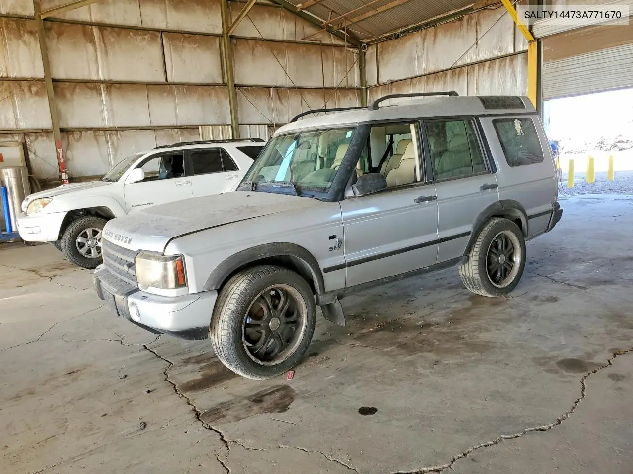 2003 Land Rover Discovery Ii Se VIN: SALTY14473A771670 Lot: 55690656