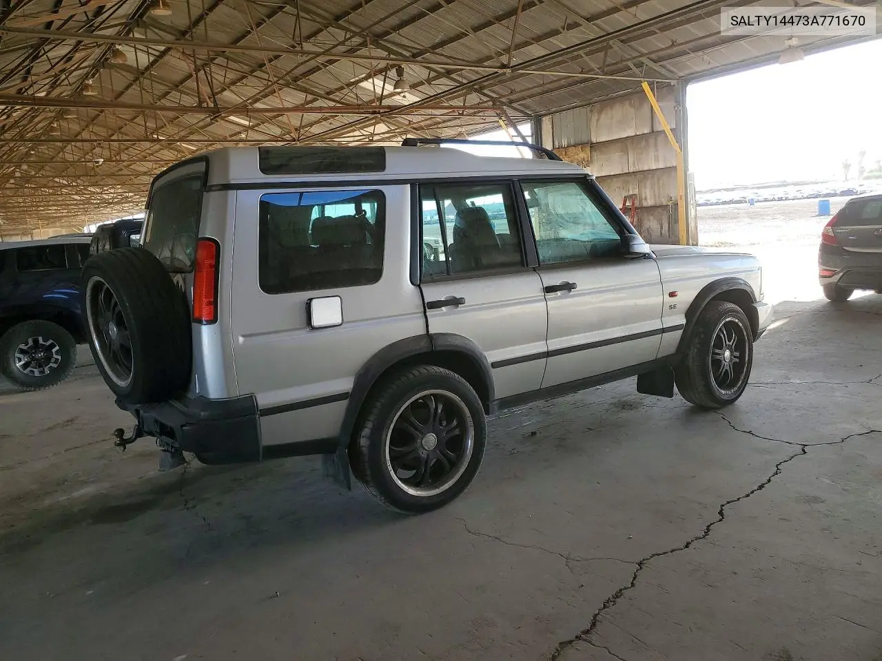 2003 Land Rover Discovery Ii Se VIN: SALTY14473A771670 Lot: 55690656