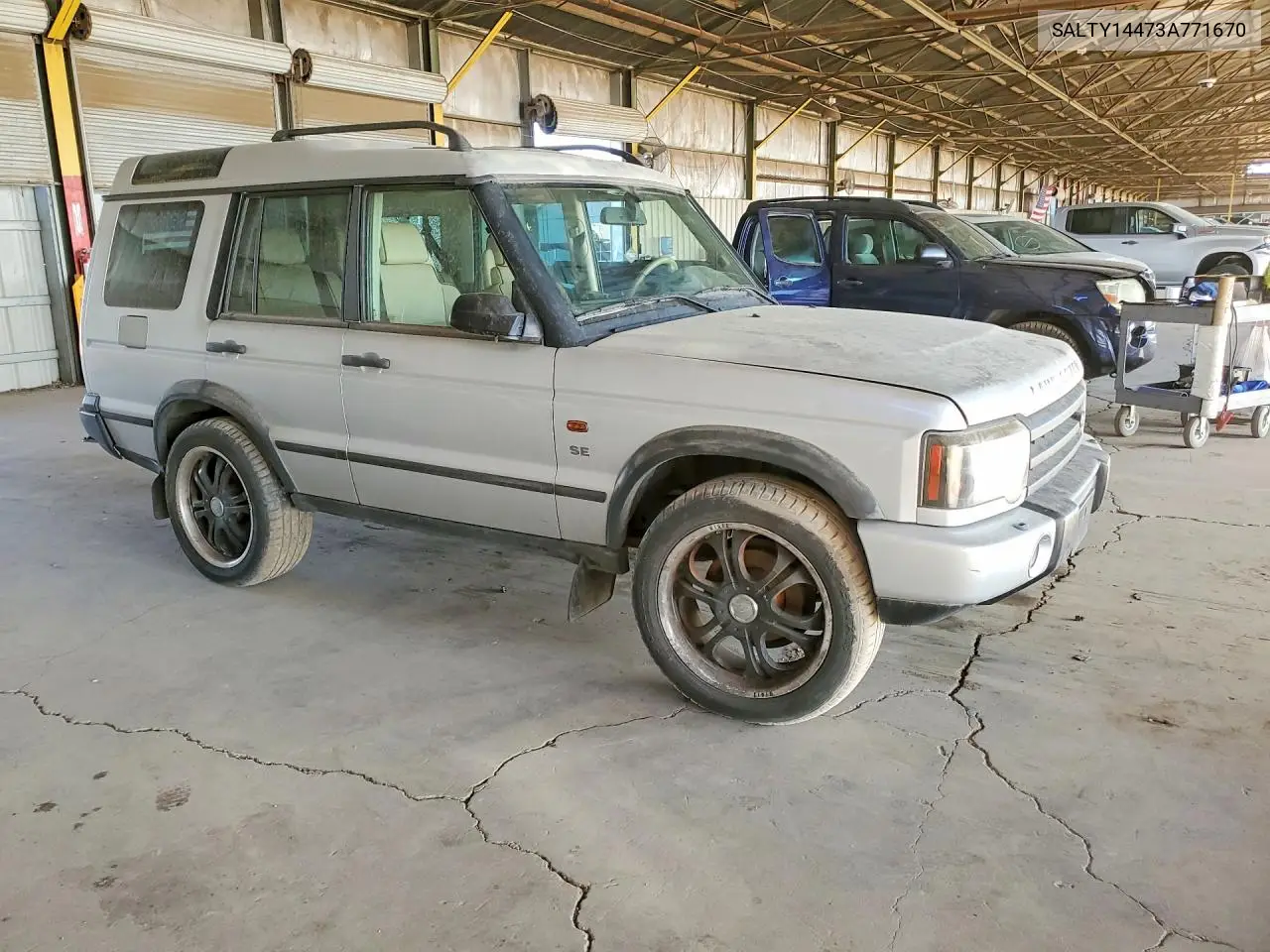 2003 Land Rover Discovery Ii Se VIN: SALTY14473A771670 Lot: 55690656