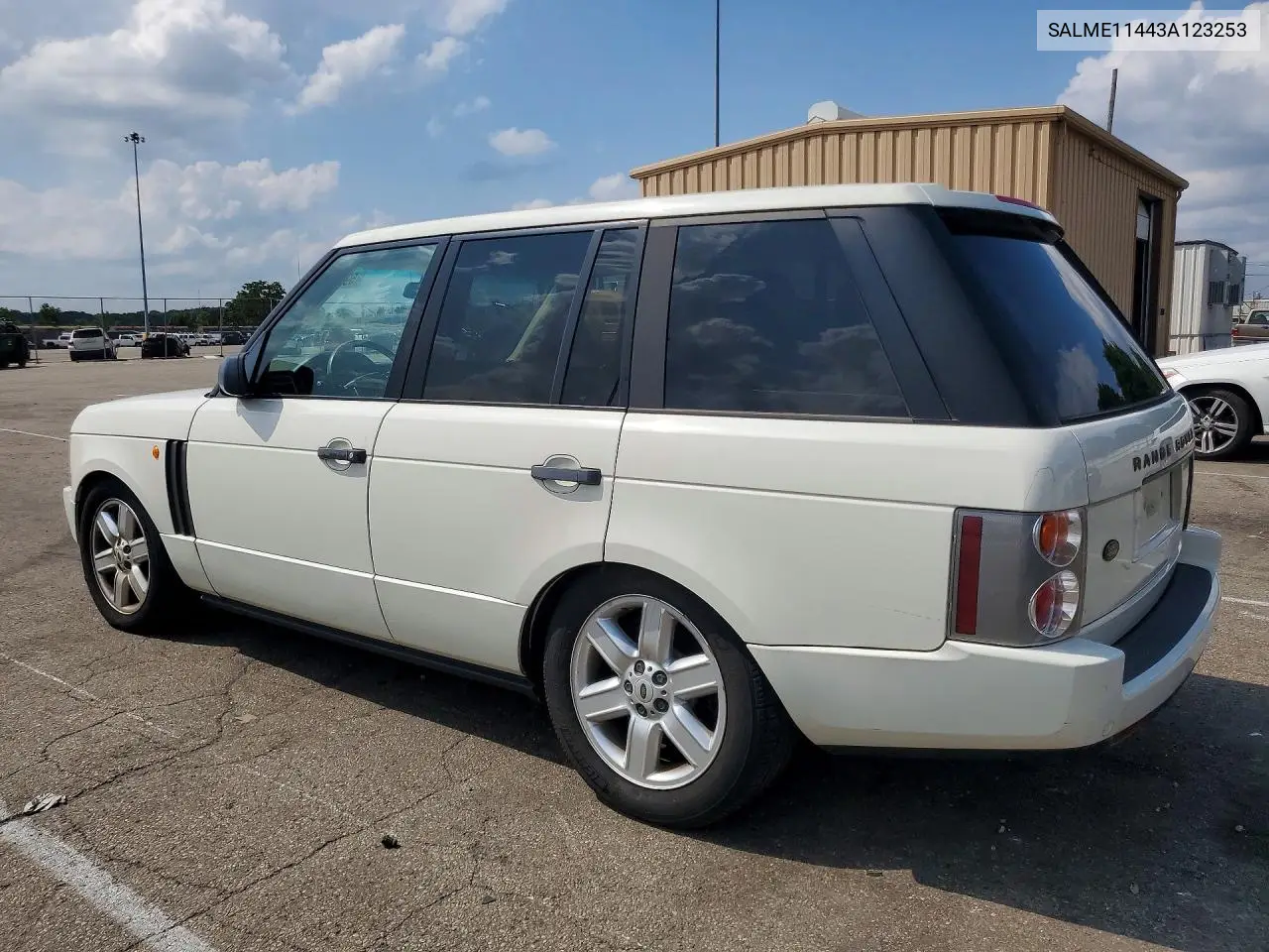 2003 Land Rover Range Rover Hse VIN: SALME11443A123253 Lot: 59573276