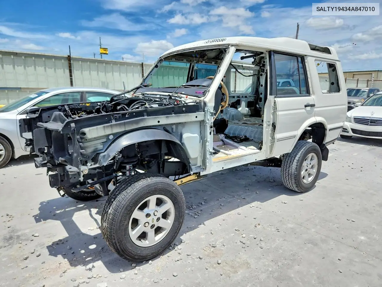 2004 Land Rover Discovery Ii Se VIN: SALTY19434A847010 Lot: 57389556