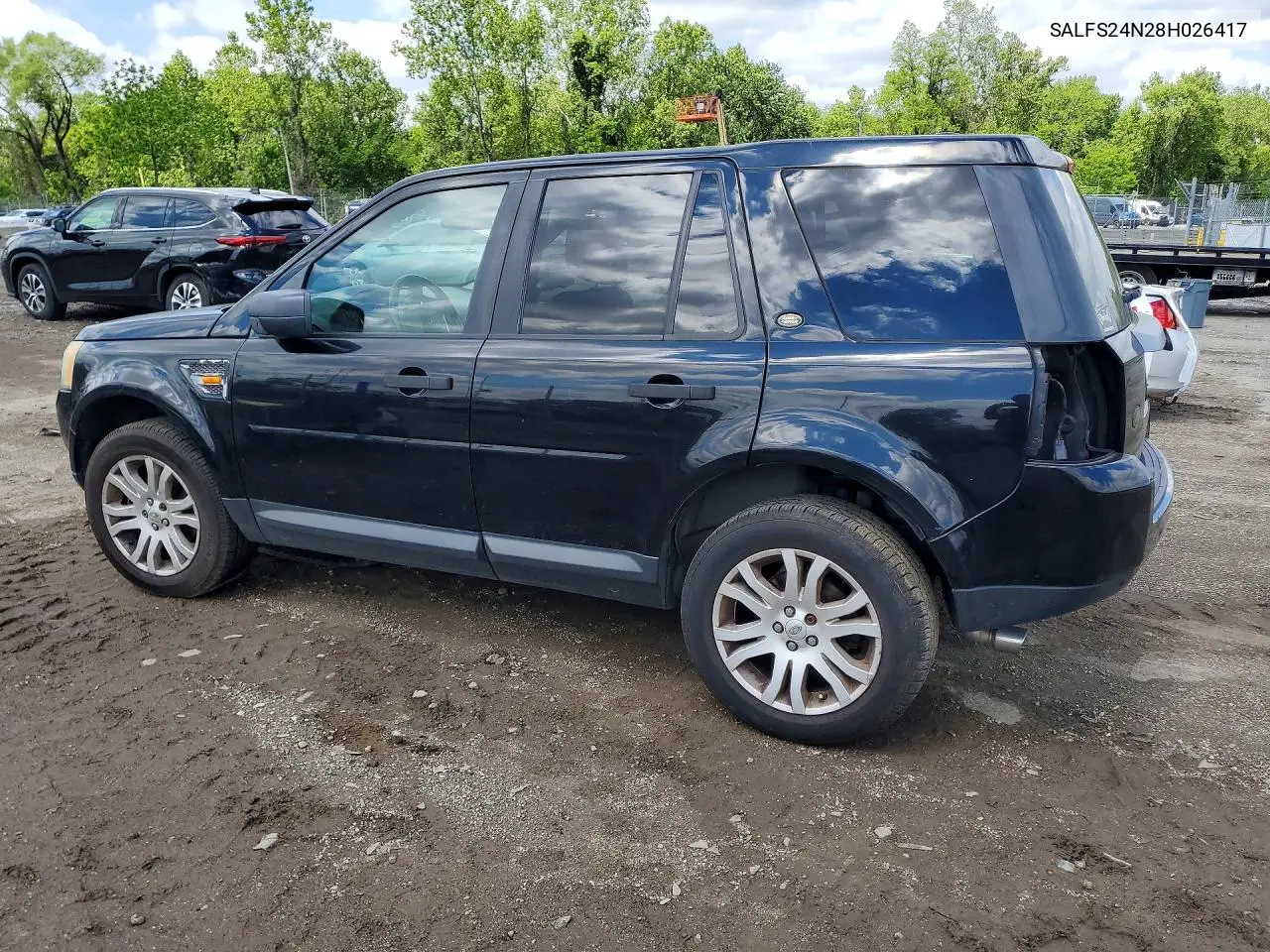 2008 Land Rover Lr2 Se Technology VIN: SALFS24N28H026417 Lot: 53042786