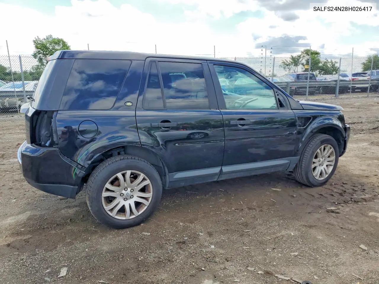 2008 Land Rover Lr2 Se Technology VIN: SALFS24N28H026417 Lot: 53042786