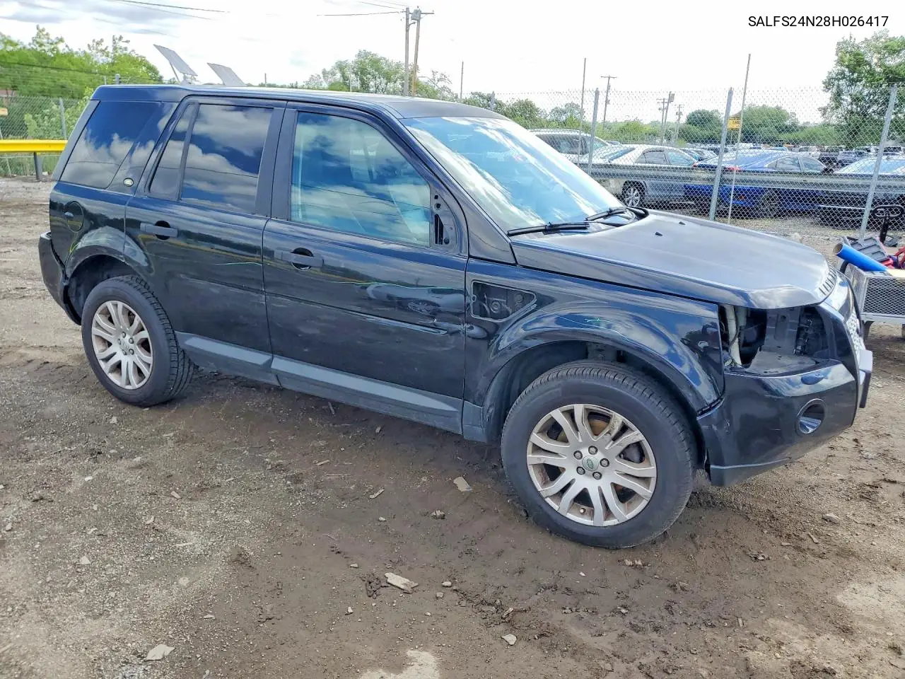 2008 Land Rover Lr2 Se Technology VIN: SALFS24N28H026417 Lot: 53042786