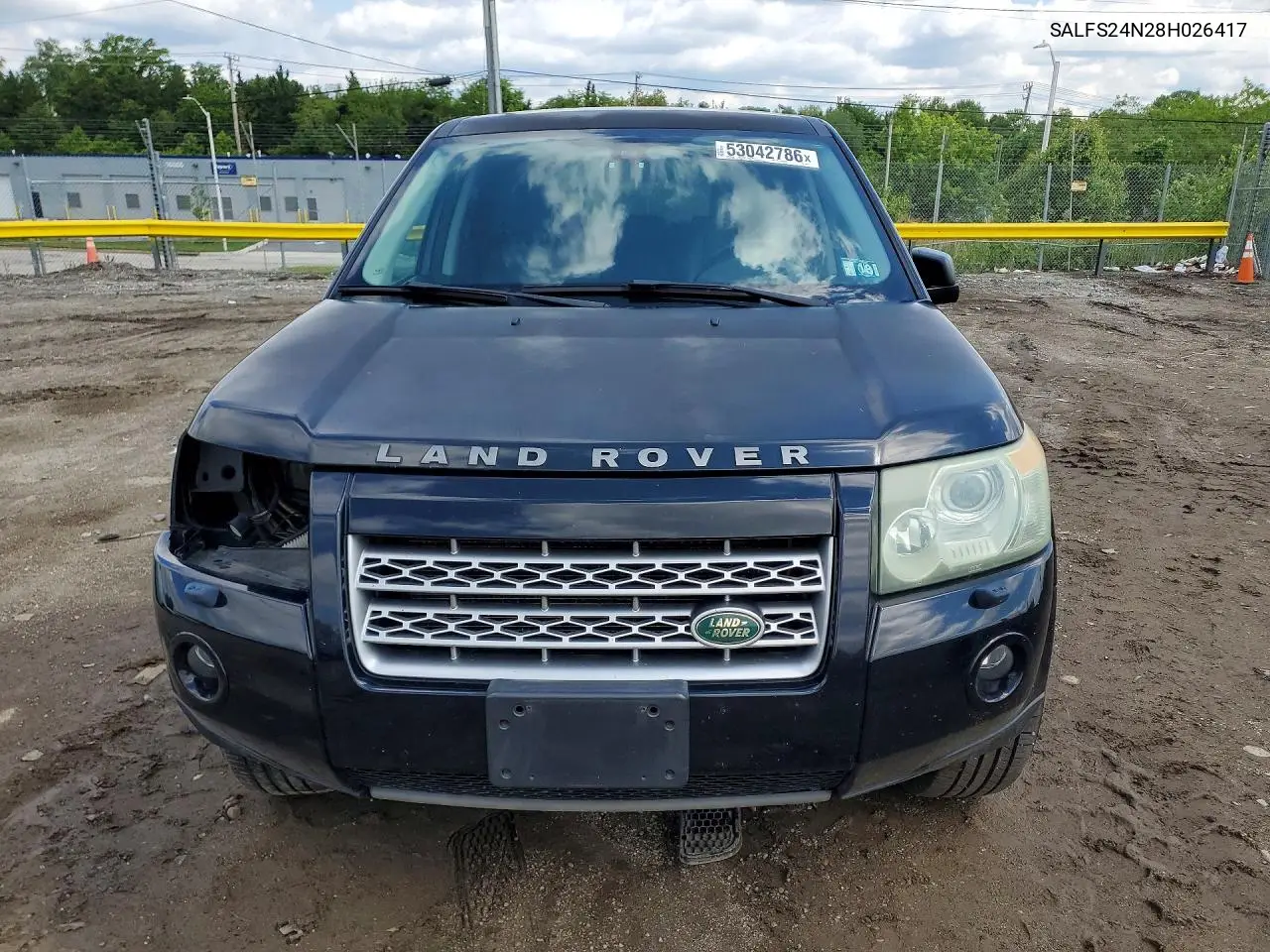 2008 Land Rover Lr2 Se Technology VIN: SALFS24N28H026417 Lot: 53042786