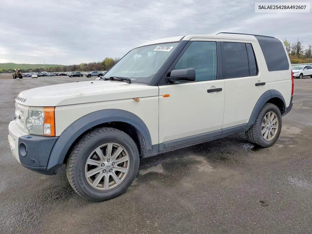 2008 Land Rover Lr3 Se VIN: SALAE25428A492607 Lot: 53250796