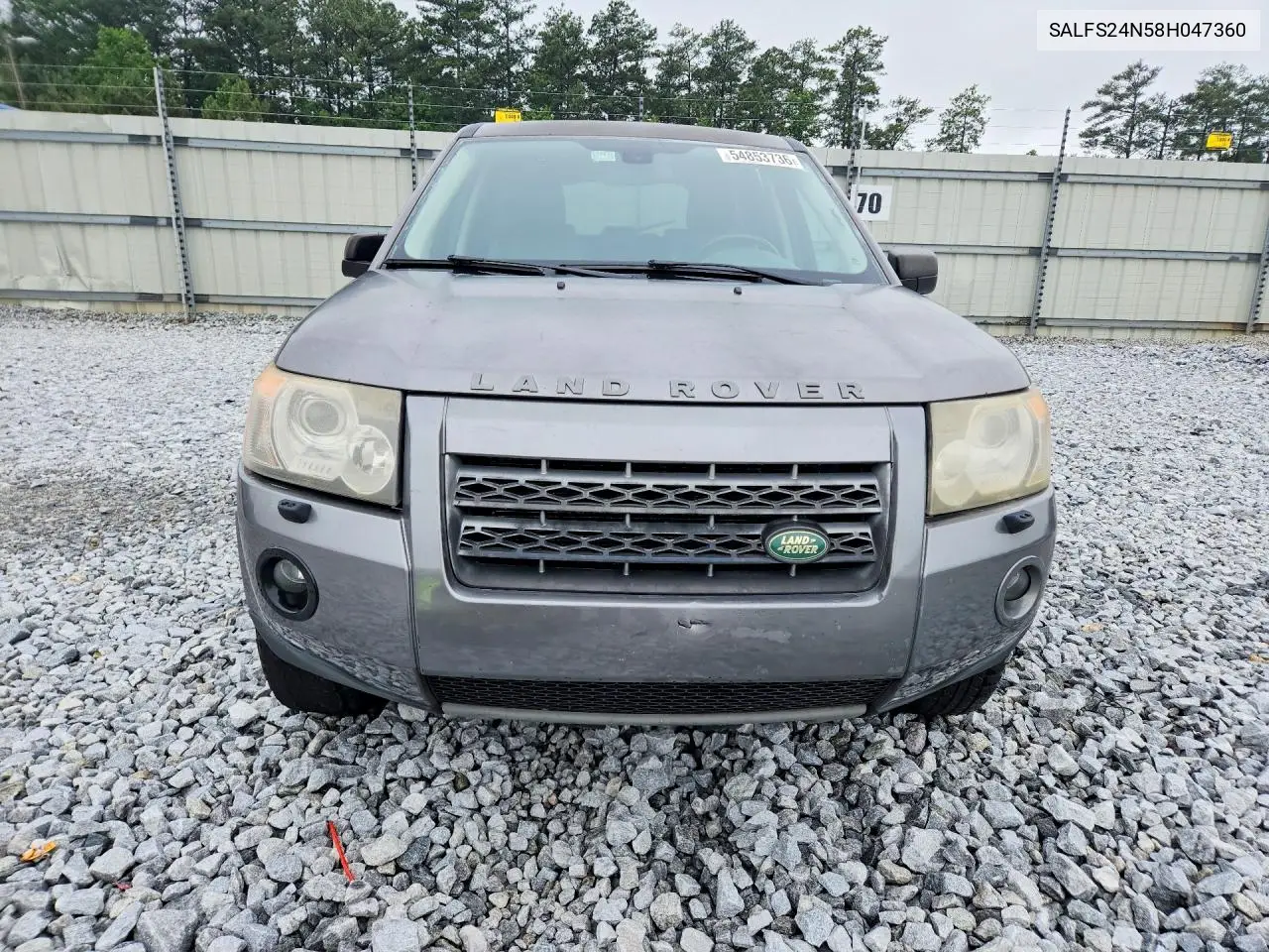 2008 Land Rover Lr2 Se Technology VIN: SALFS24N58H047360 Lot: 54853736