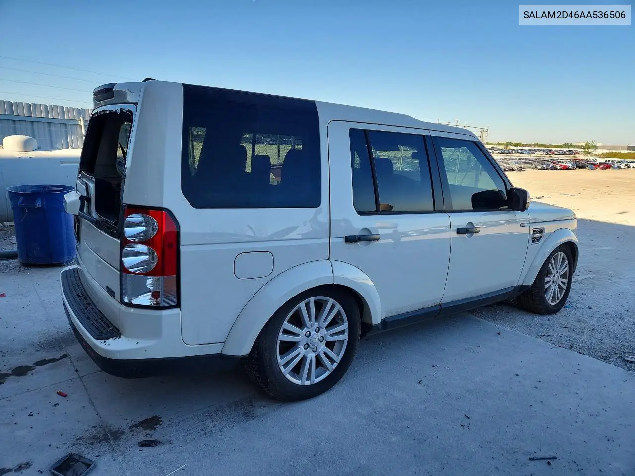 2010 Land Rover Lr4 Hse Plus VIN: SALAM2D46AA536506 Lot: 52708786