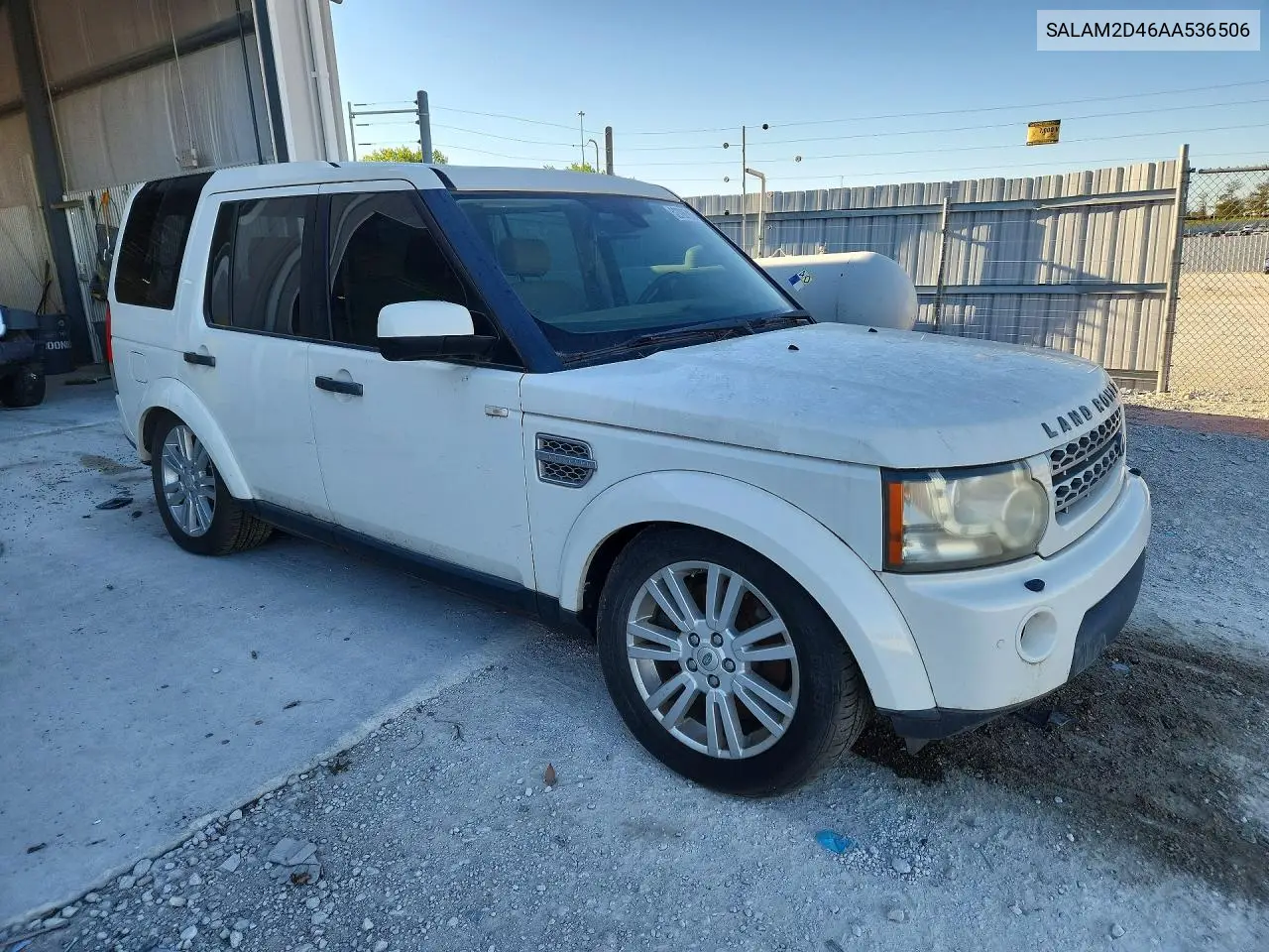 2010 Land Rover Lr4 Hse Plus VIN: SALAM2D46AA536506 Lot: 52708786