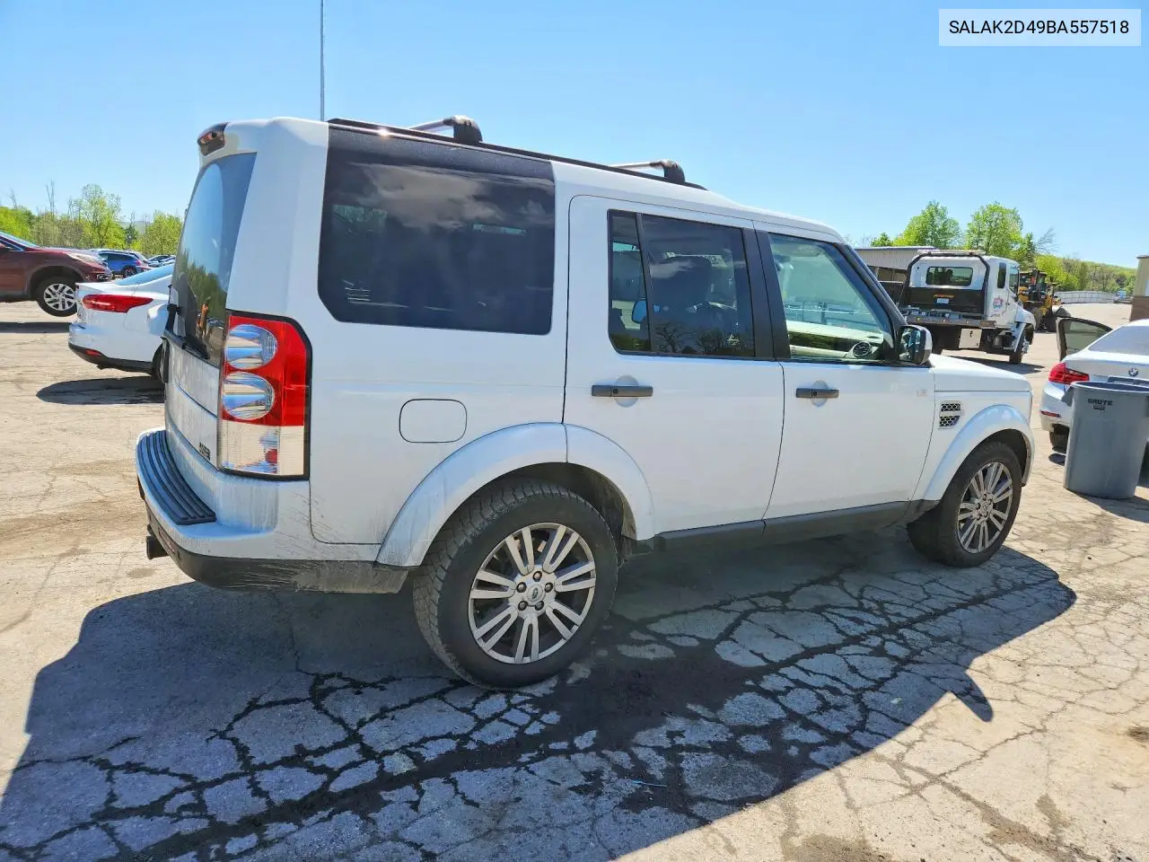 2011 Land Rover Lr4 Hse Luxury VIN: SALAK2D49BA557518 Lot: 52026686