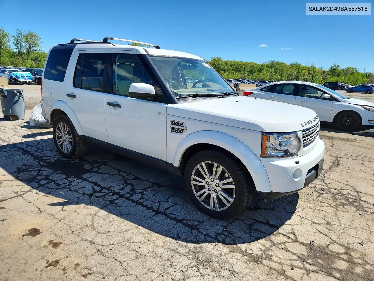 2011 Land Rover Lr4 Hse Luxury VIN: SALAK2D49BA557518 Lot: 52026686