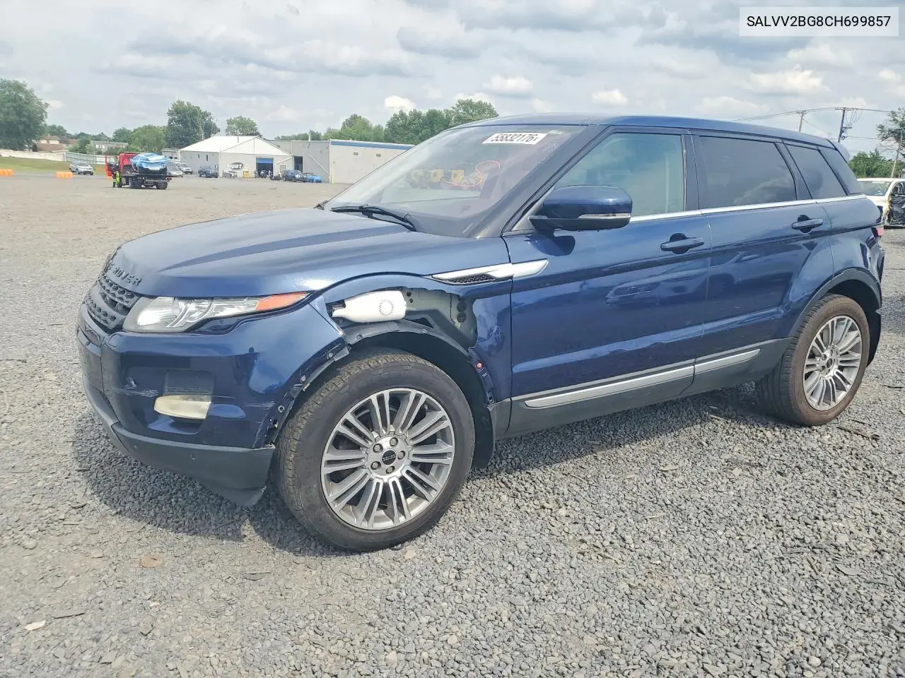 2012 Land Rover Range Rover Evoque Prestige Premium VIN: SALVV2BG8CH699857 Lot: 55832176