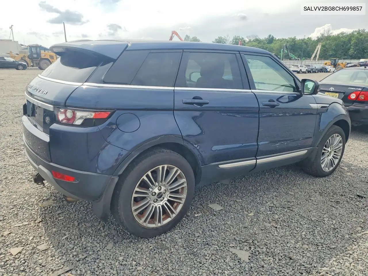 2012 Land Rover Range Rover Evoque Prestige Premium VIN: SALVV2BG8CH699857 Lot: 55832176