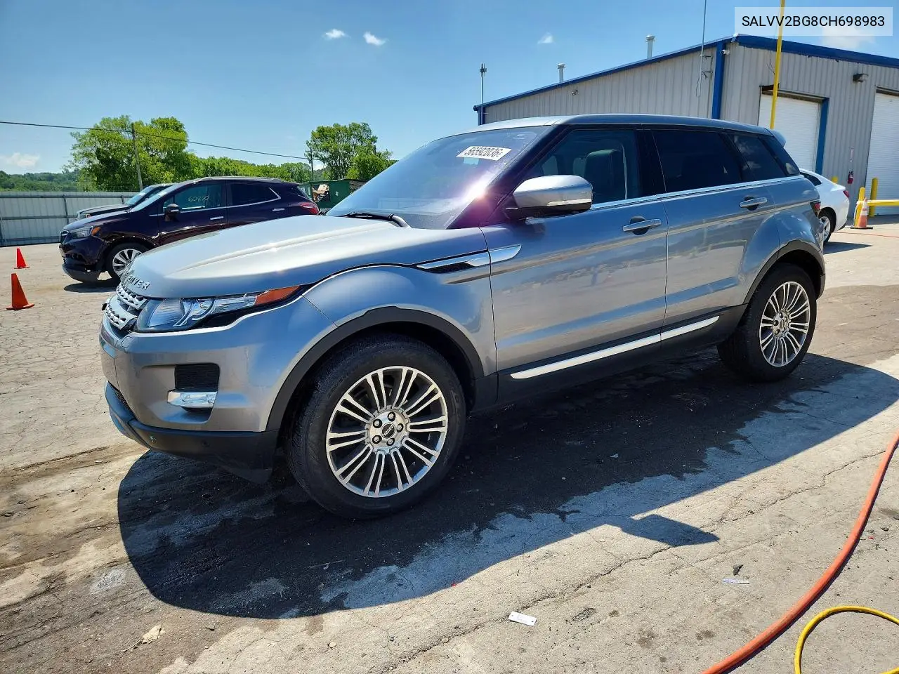2012 Land Rover Range Rover Evoque Prestige Premium VIN: SALVV2BG8CH698983 Lot: 56592036