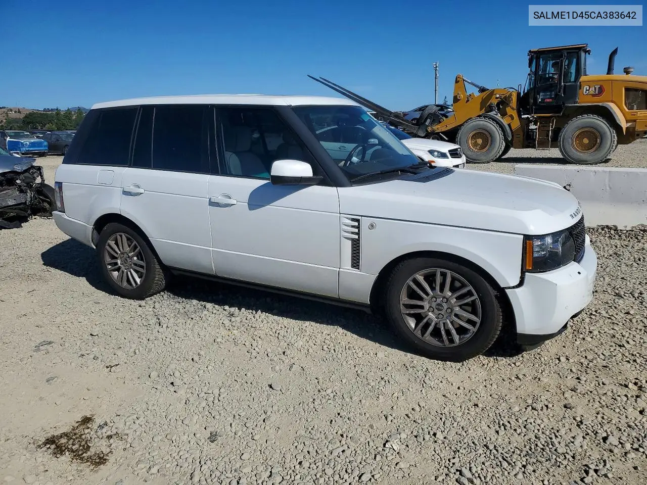 2012 Land Rover Range Rover Hse VIN: SALME1D45CA383642 Lot: 56852876