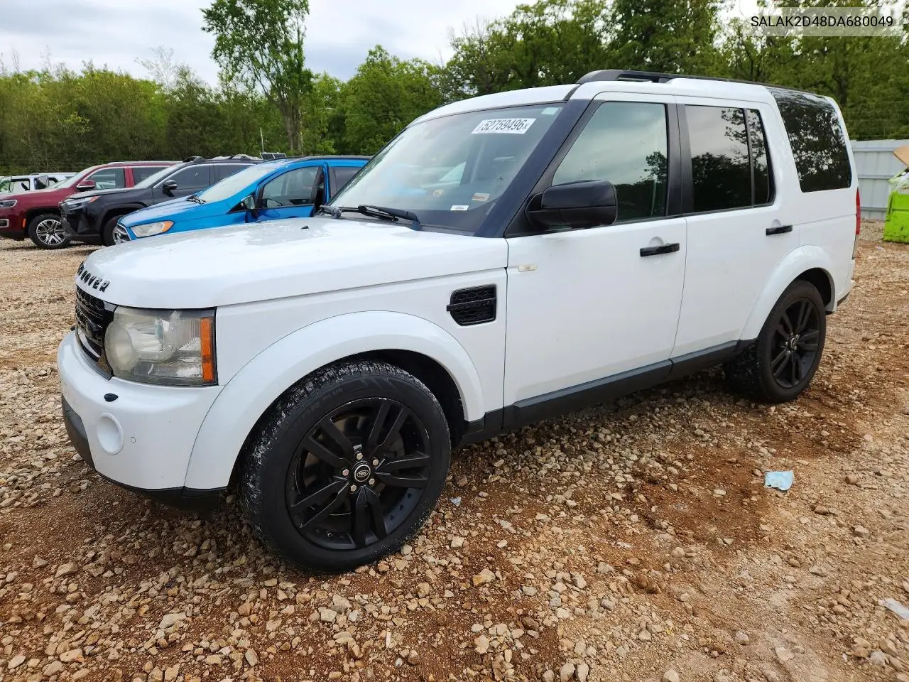 2013 Land Rover Lr4 Hse Luxury VIN: SALAK2D48DA680049 Lot: 52759496