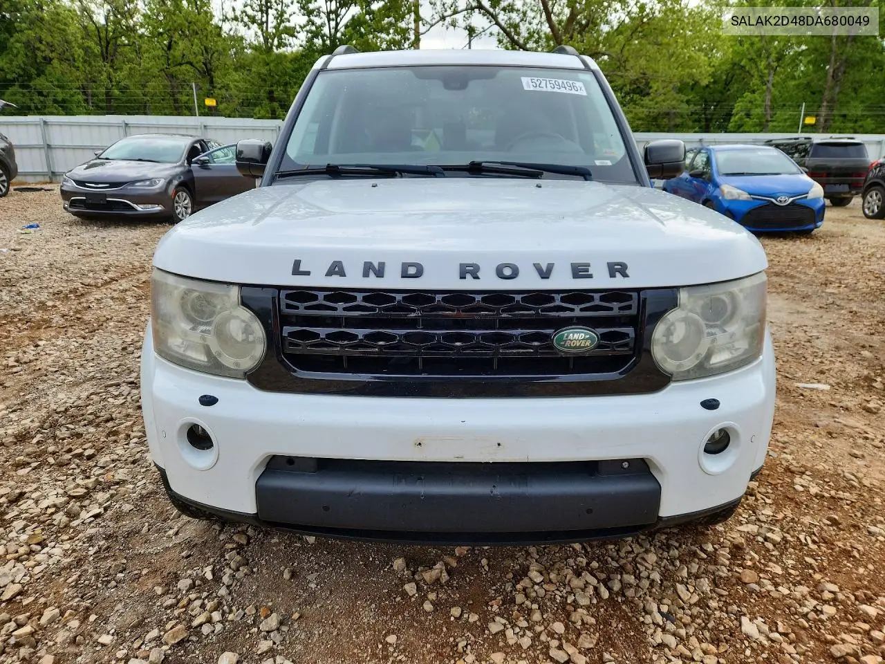 2013 Land Rover Lr4 Hse Luxury VIN: SALAK2D48DA680049 Lot: 52759496