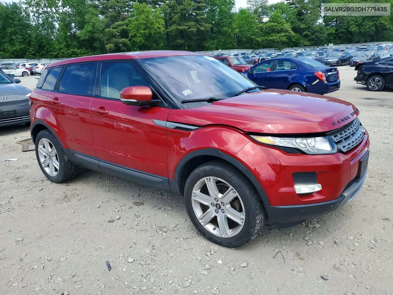 2013 Land Rover Range Rover Evoque Pure Premium VIN: SALVR2BG2DH779435 Lot: 54507316