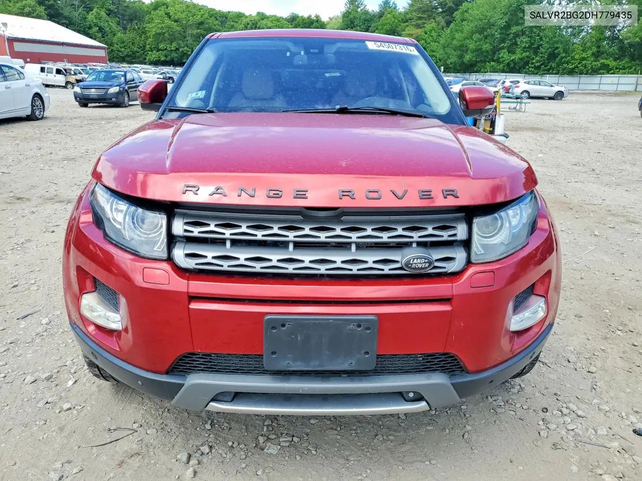 2013 Land Rover Range Rover Evoque Pure Premium VIN: SALVR2BG2DH779435 Lot: 54507316