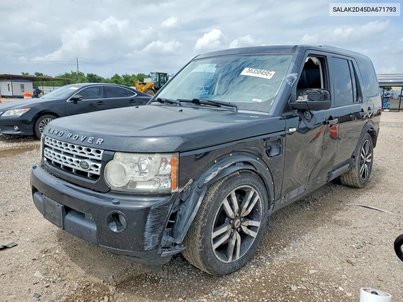 2013 Land Rover Lr4 Hse Luxury VIN: SALAK2D45DA671793 Lot: 56358496