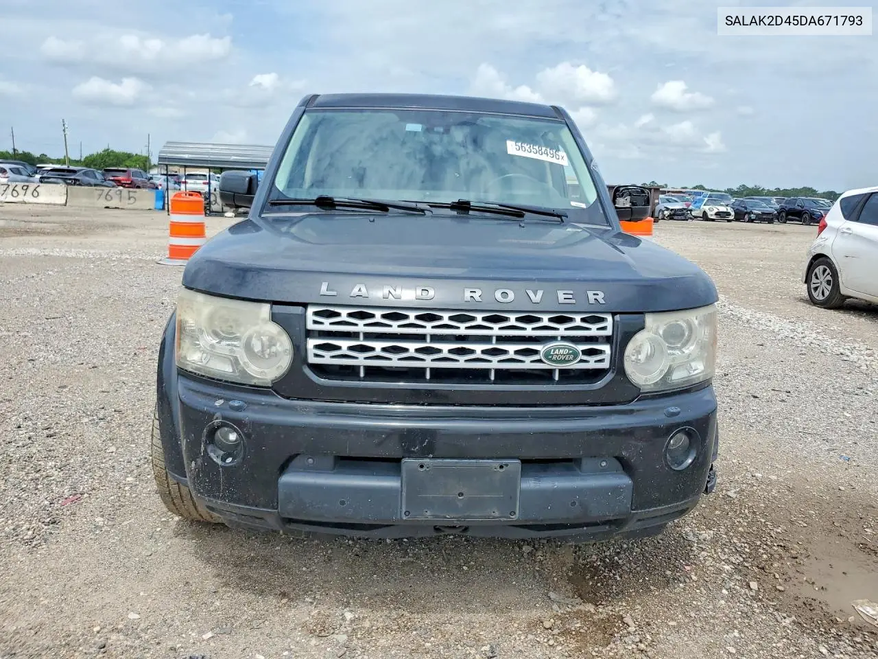 2013 Land Rover Lr4 Hse Luxury VIN: SALAK2D45DA671793 Lot: 56358496