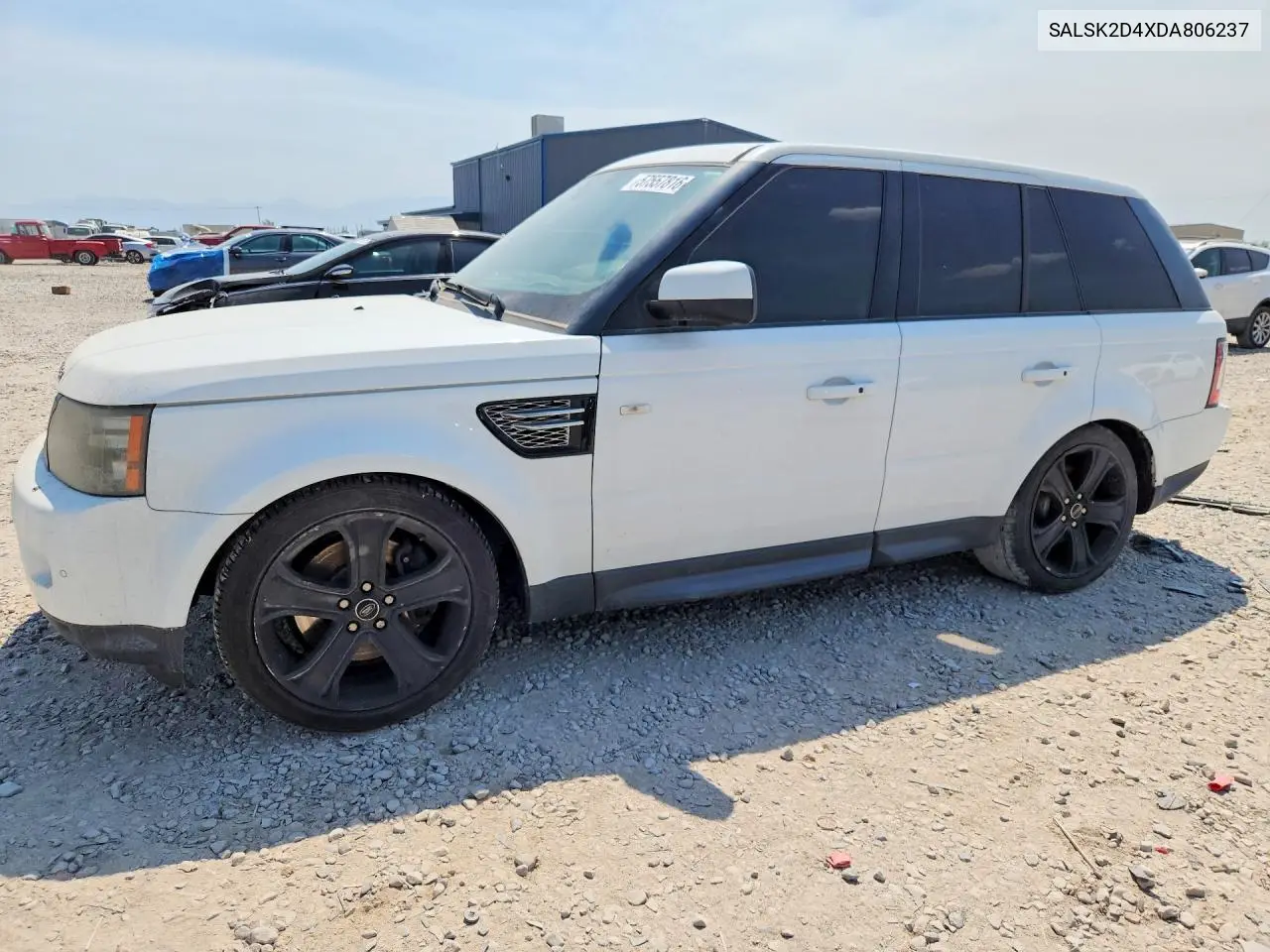 2013 Land Rover Range Rover Sport Hse Luxury VIN: SALSK2D4XDA806237 Lot: 57557816