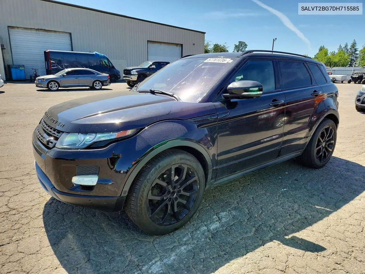 2013 Land Rover Range Rover Evoque Dynamic Premium VIN: SALVT2BG7DH715585 Lot: 57761696