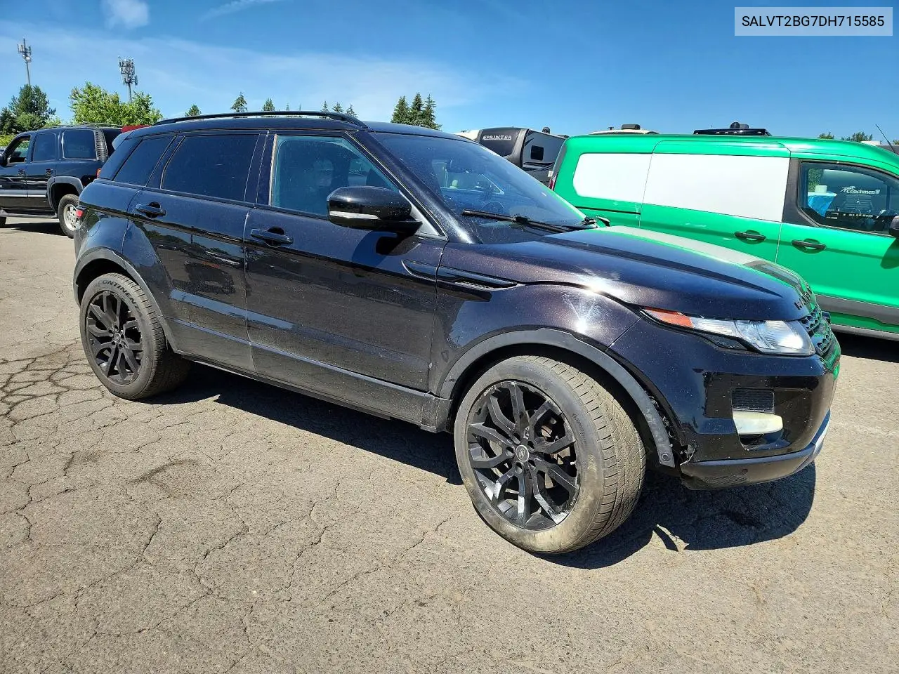 2013 Land Rover Range Rover Evoque Dynamic Premium VIN: SALVT2BG7DH715585 Lot: 57761696