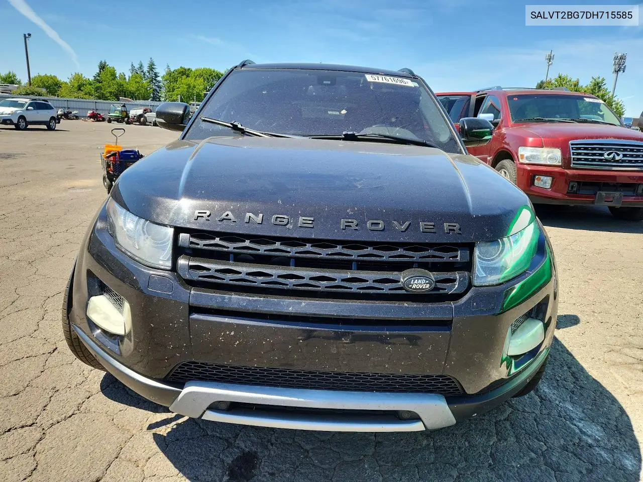 2013 Land Rover Range Rover Evoque Dynamic Premium VIN: SALVT2BG7DH715585 Lot: 57761696