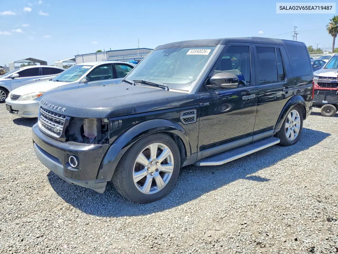 2014 Land Rover Lr4 Hse VIN: SALAG2V65EA719487 Lot: 53590026