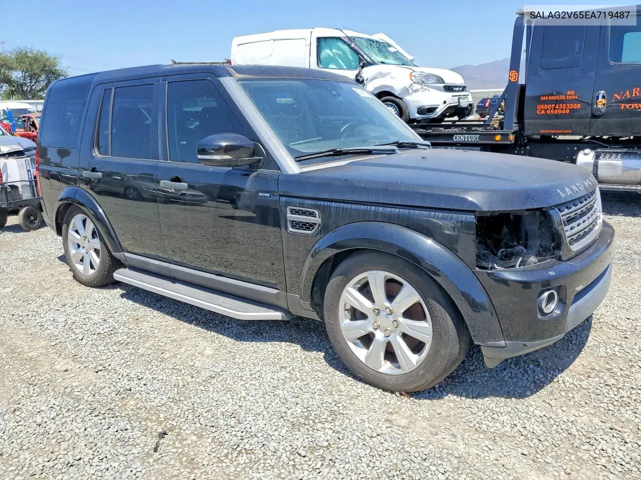 2014 Land Rover Lr4 Hse VIN: SALAG2V65EA719487 Lot: 53590026