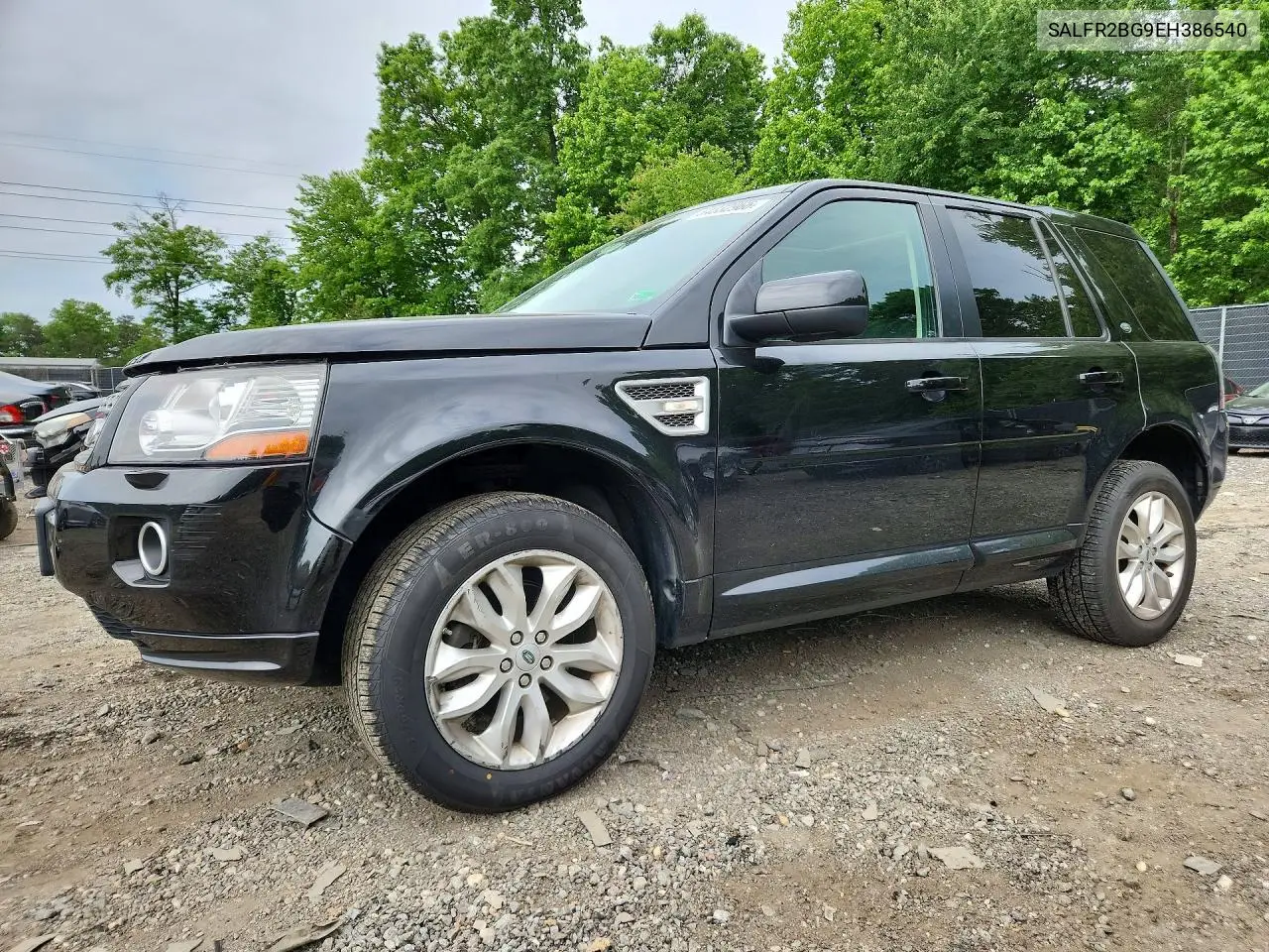 2014 Land Rover Lr2 Hse VIN: SALFR2BG9EH386540 Lot: 54332966