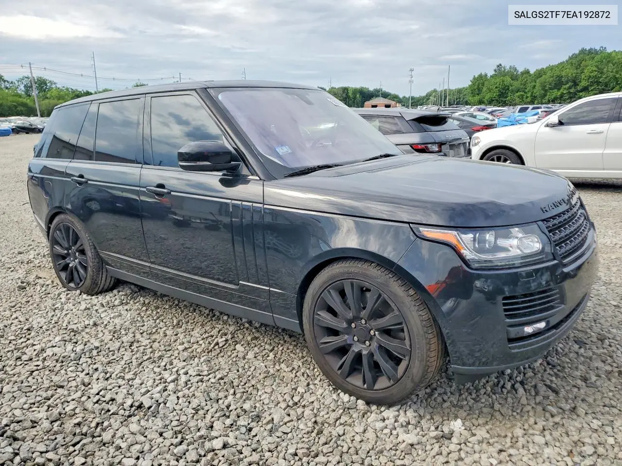 2014 Land Rover Range Rover Supercharged VIN: SALGS2TF7EA192872 Lot: 56876866