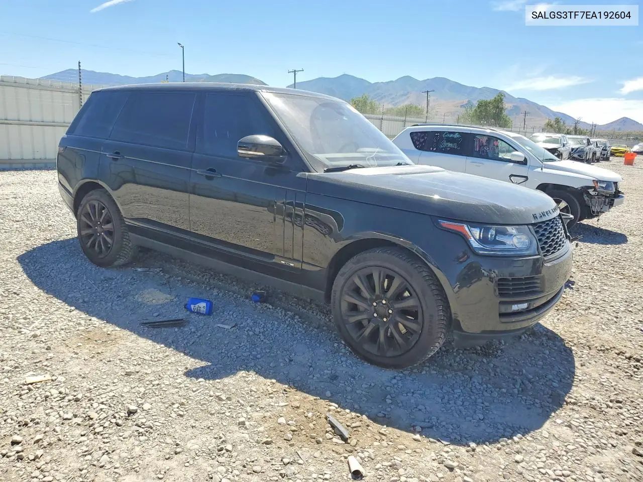 2014 Land Rover Range Rover Supercharged VIN: SALGS3TF7EA192604 Lot: 57135846