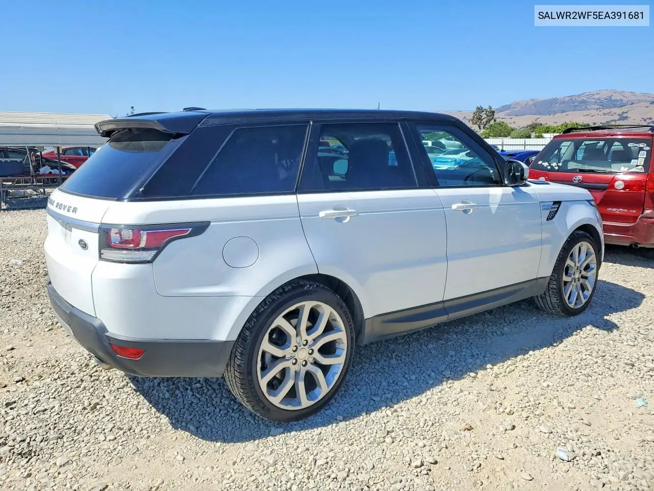 2014 Land Rover Range Rover Sport Hse VIN: SALWR2WF5EA391681 Lot: 58079646