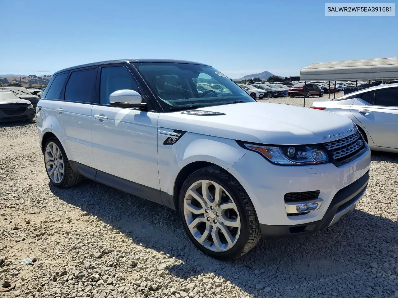 2014 Land Rover Range Rover Sport Hse VIN: SALWR2WF5EA391681 Lot: 58079646