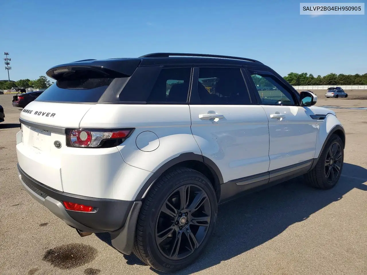 2014 Land Rover Range Rover Evoque Pure Plus VIN: SALVP2BG4EH950905 Lot: 58472766