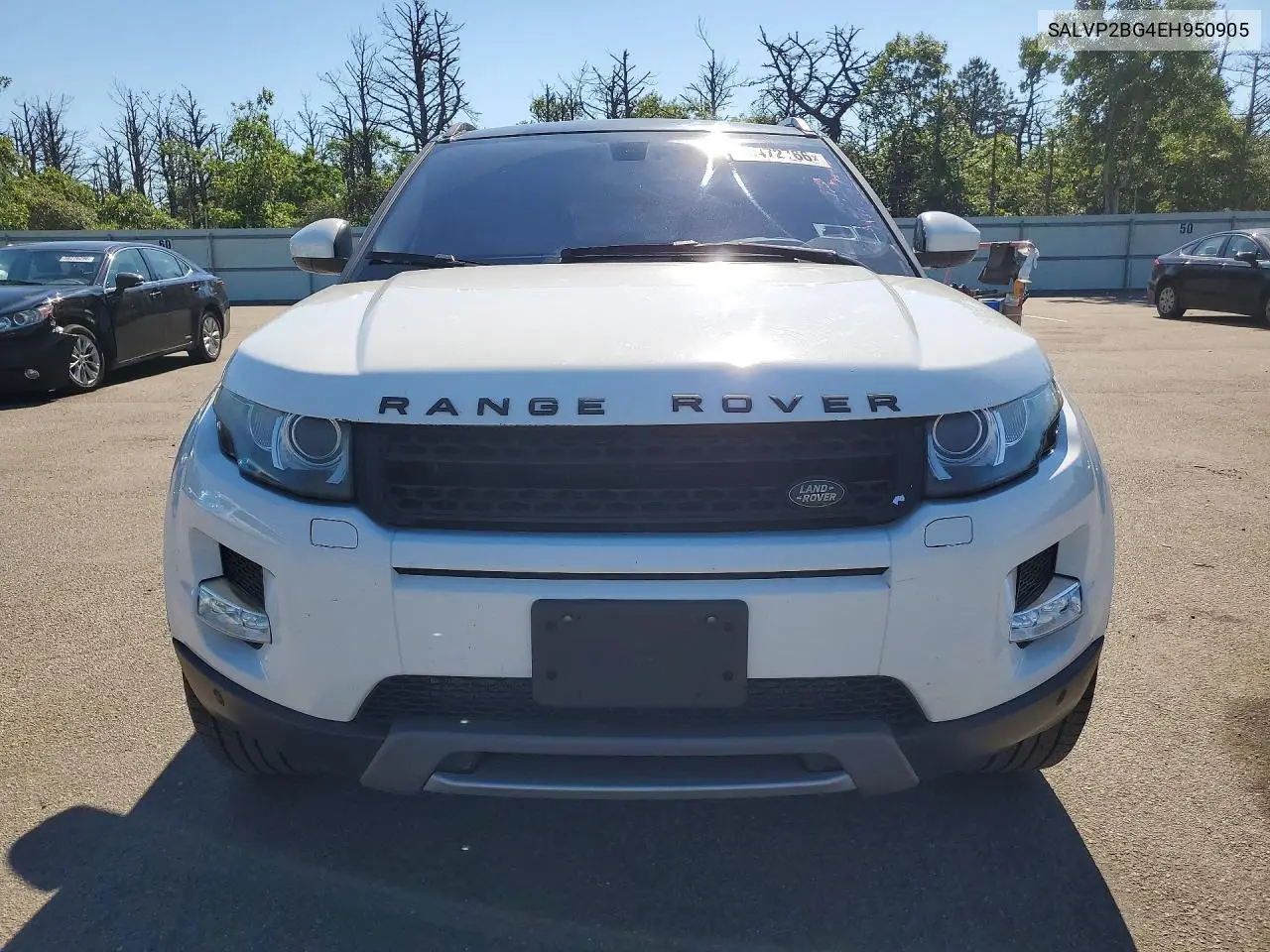 2014 Land Rover Range Rover Evoque Pure Plus VIN: SALVP2BG4EH950905 Lot: 58472766