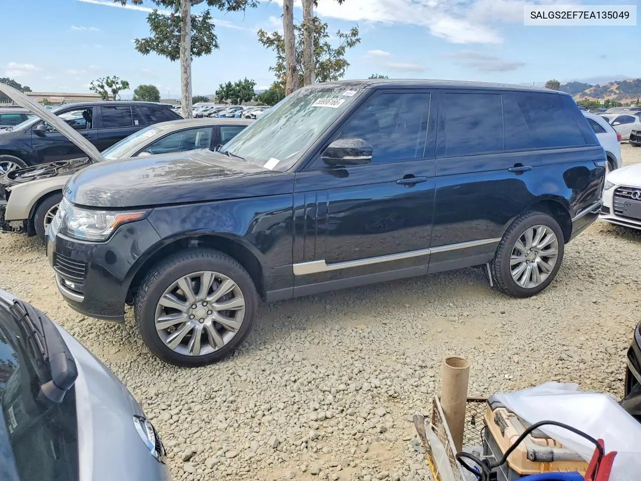 2014 Land Rover Range Rover Supercharged VIN: SALGS2EF7EA135049 Lot: 58998166