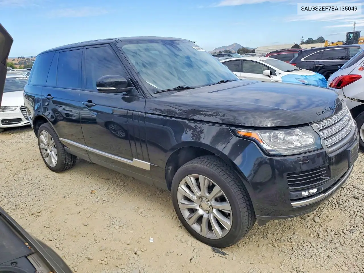 2014 Land Rover Range Rover Supercharged VIN: SALGS2EF7EA135049 Lot: 58998166