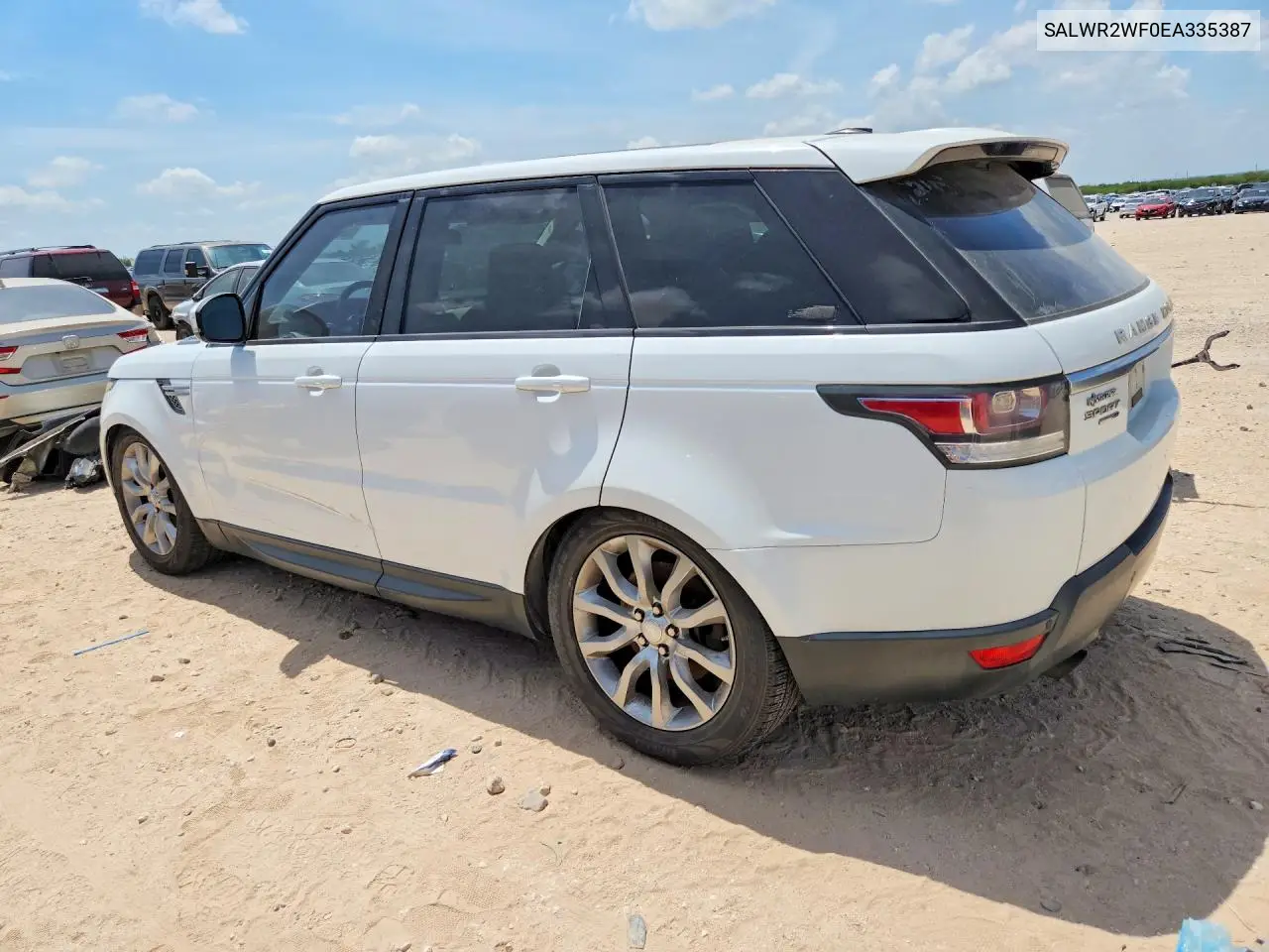 2014 Land Rover Range Rover Sport Hse VIN: SALWR2WF0EA335387 Lot: 59688716