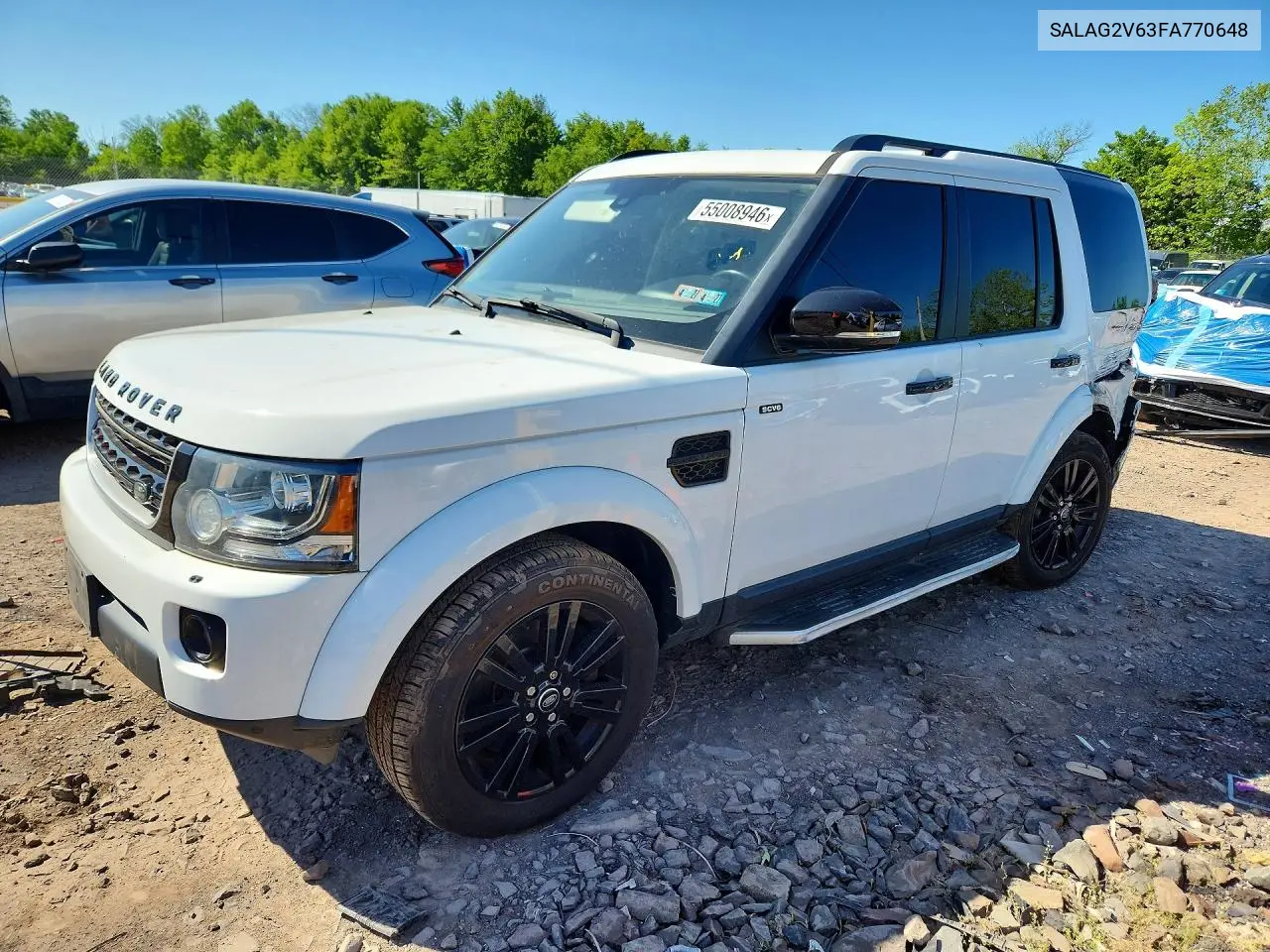 2015 Land Rover Lr4 Hse