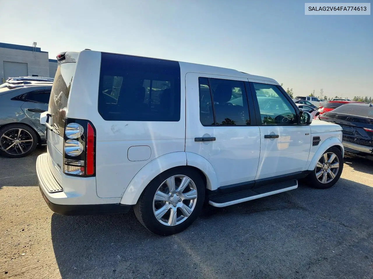 2015 Land Rover Lr4 Hse VIN: SALAG2V64FA774613 Lot: 55543106